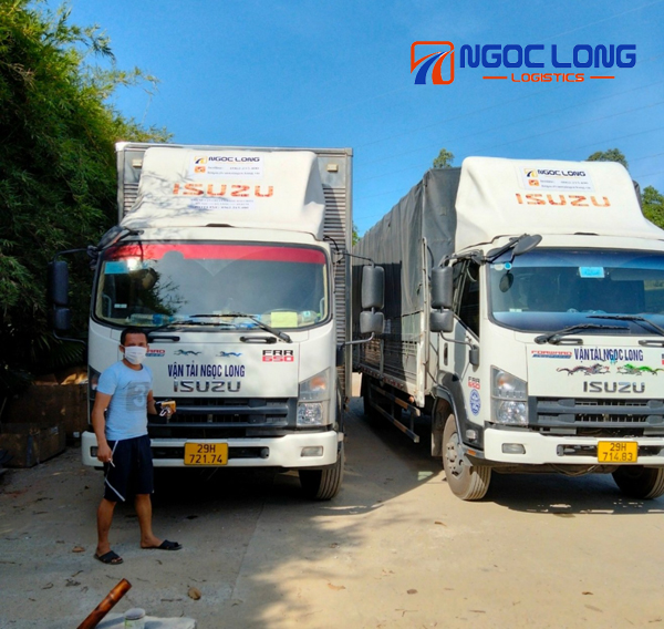 Vận tải Ngọc Long vận chuyển hàng hóa từ Hà Nội đi các tỉnh